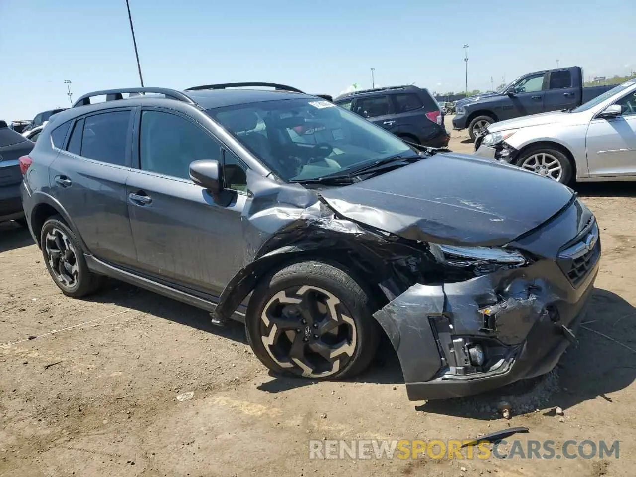 4 Photograph of a damaged car JF2GTHNC5P8303358 SUBARU CROSSTREK 2023