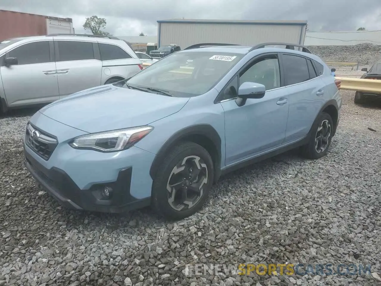 1 Photograph of a damaged car JF2GTHNC6PH233689 SUBARU CROSSTREK 2023