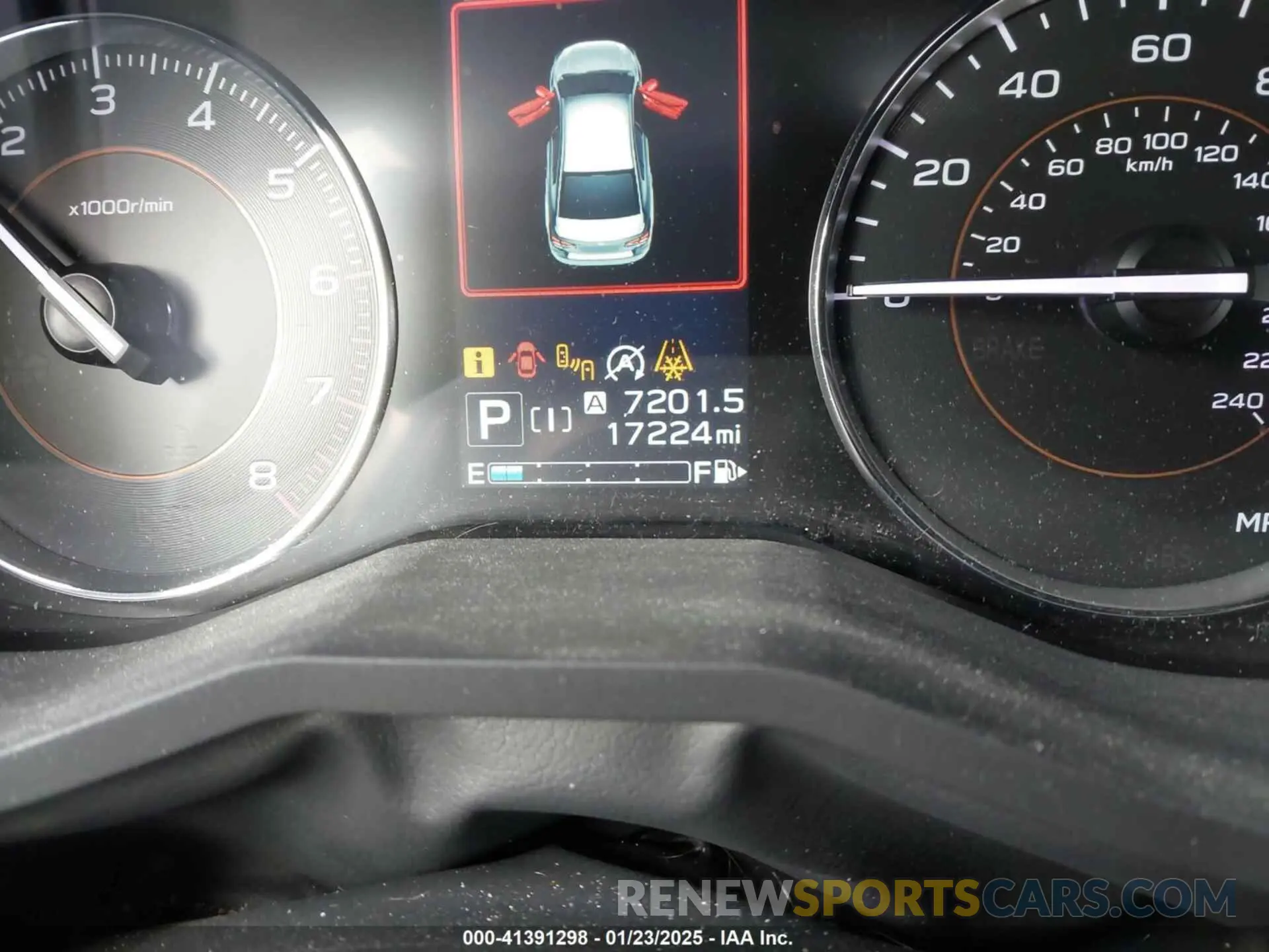 7 Фотография поврежденного автомобиля JF2GTHNC7PH234513 SUBARU CROSSTREK 2023