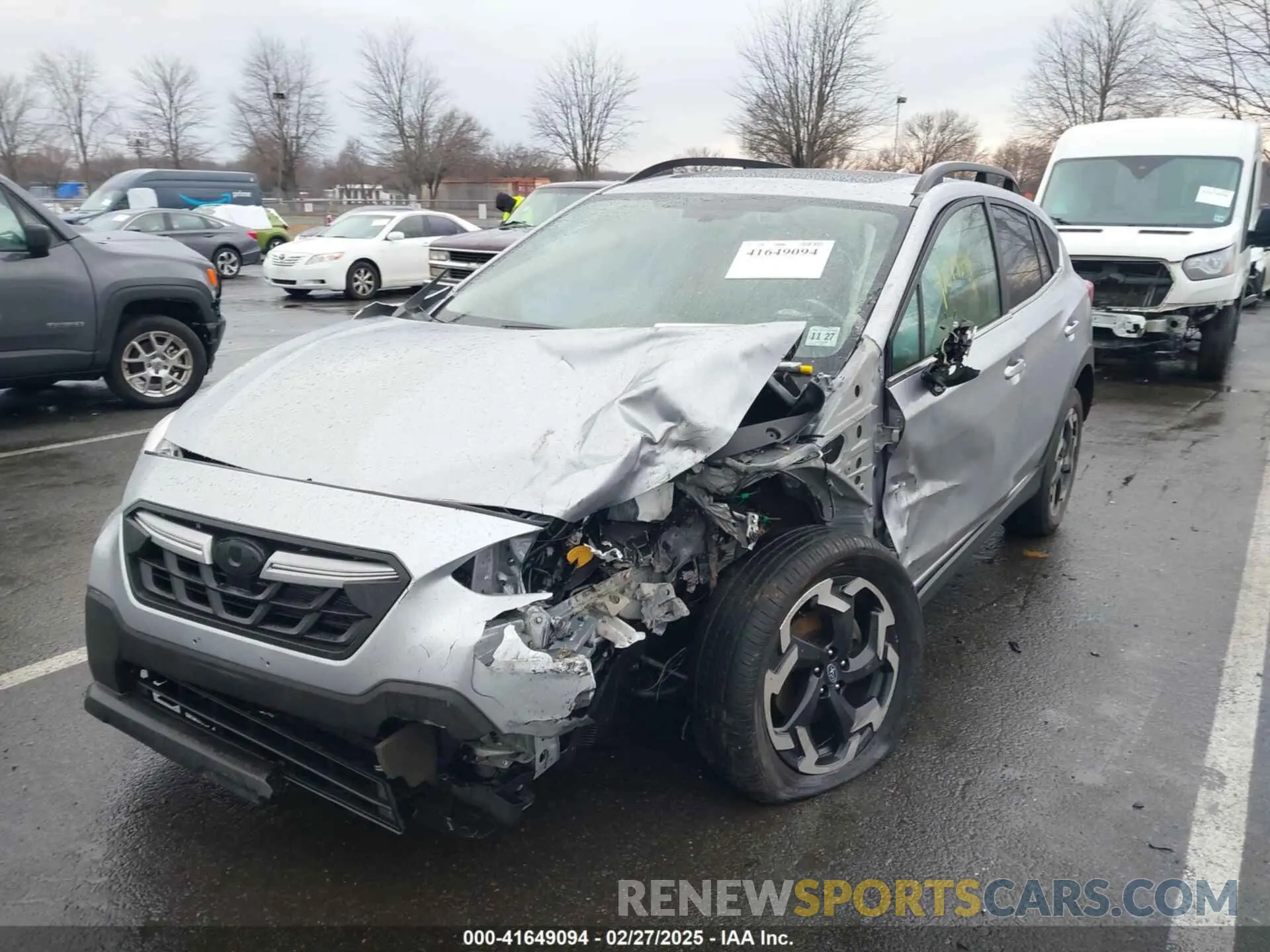 2 Фотография поврежденного автомобиля JF2GTHNC8P8248923 SUBARU CROSSTREK 2023