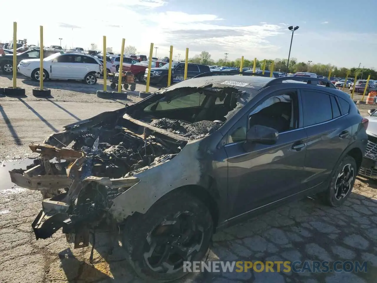 1 Фотография поврежденного автомобиля JF2GTHNC8PH303726 SUBARU CROSSTREK 2023
