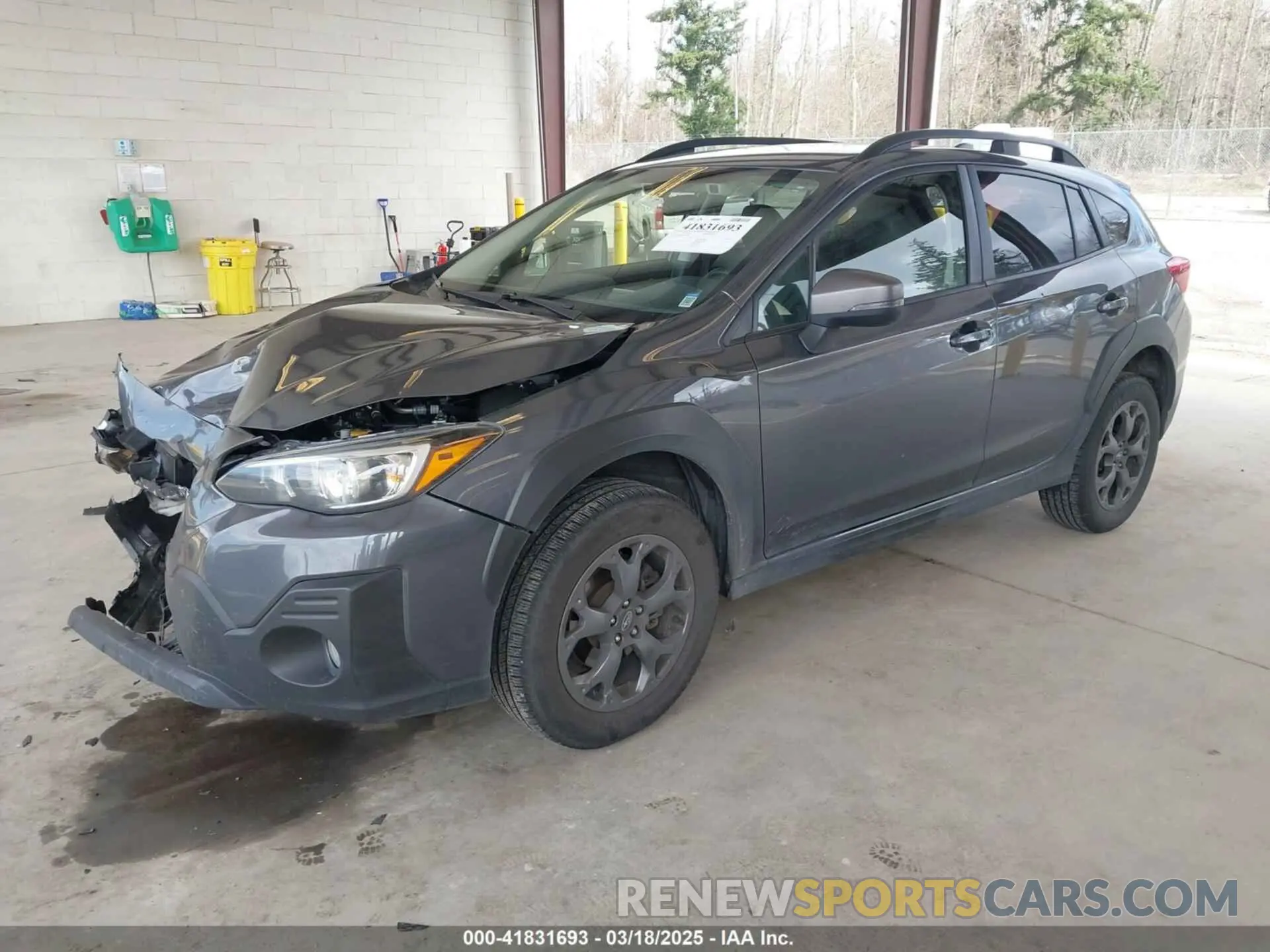 2 Photograph of a damaged car JF2GTHRC0PH318876 SUBARU CROSSTREK 2023