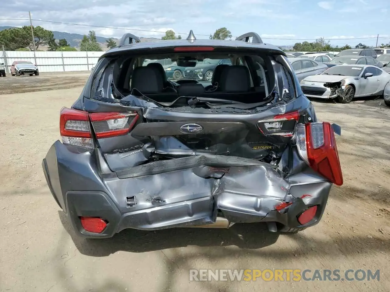 6 Photograph of a damaged car JF2GTHRC2PH260933 SUBARU CROSSTREK 2023