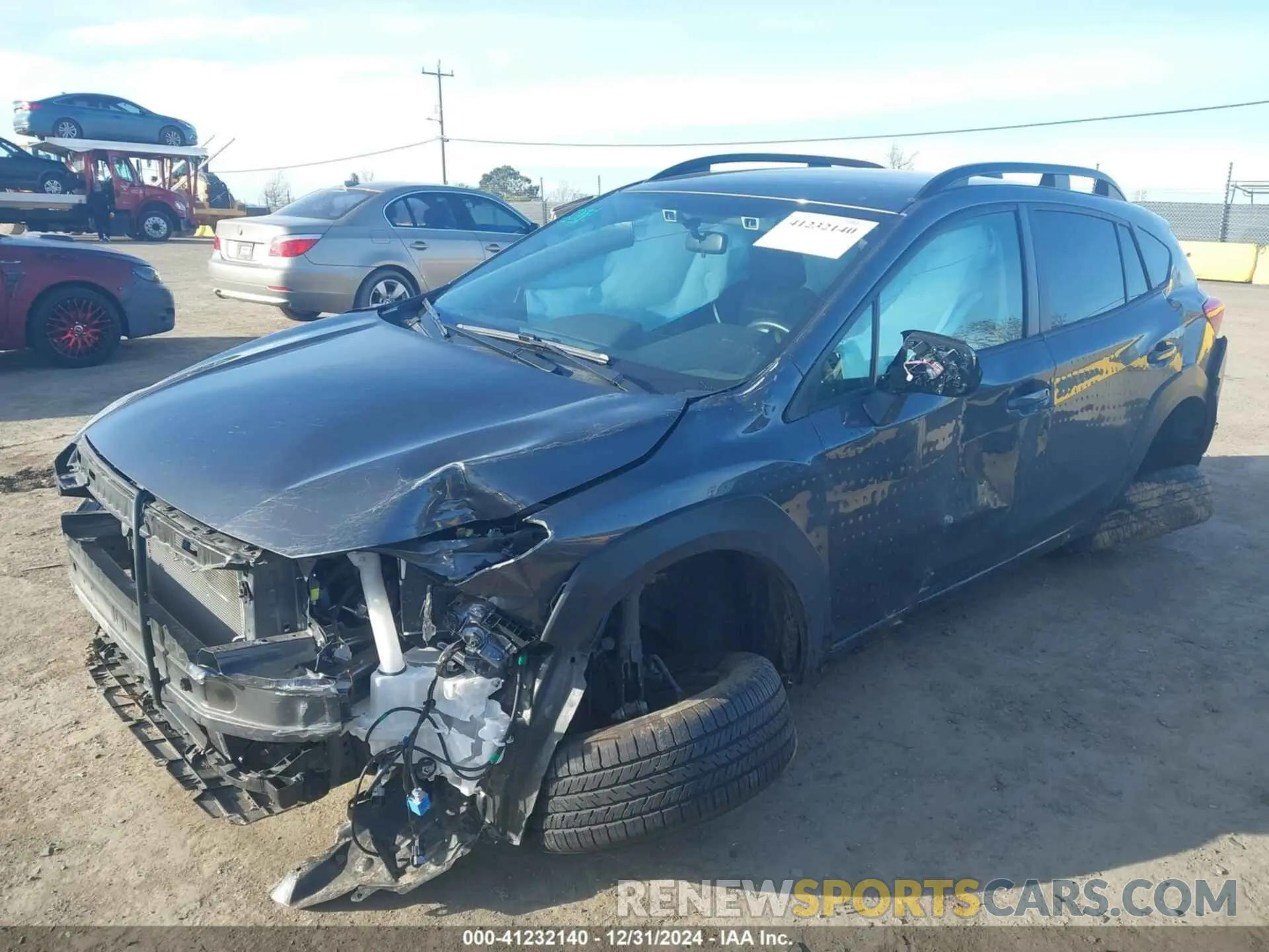 2 Photograph of a damaged car JF2GTHRC4PH203441 SUBARU CROSSTREK 2023