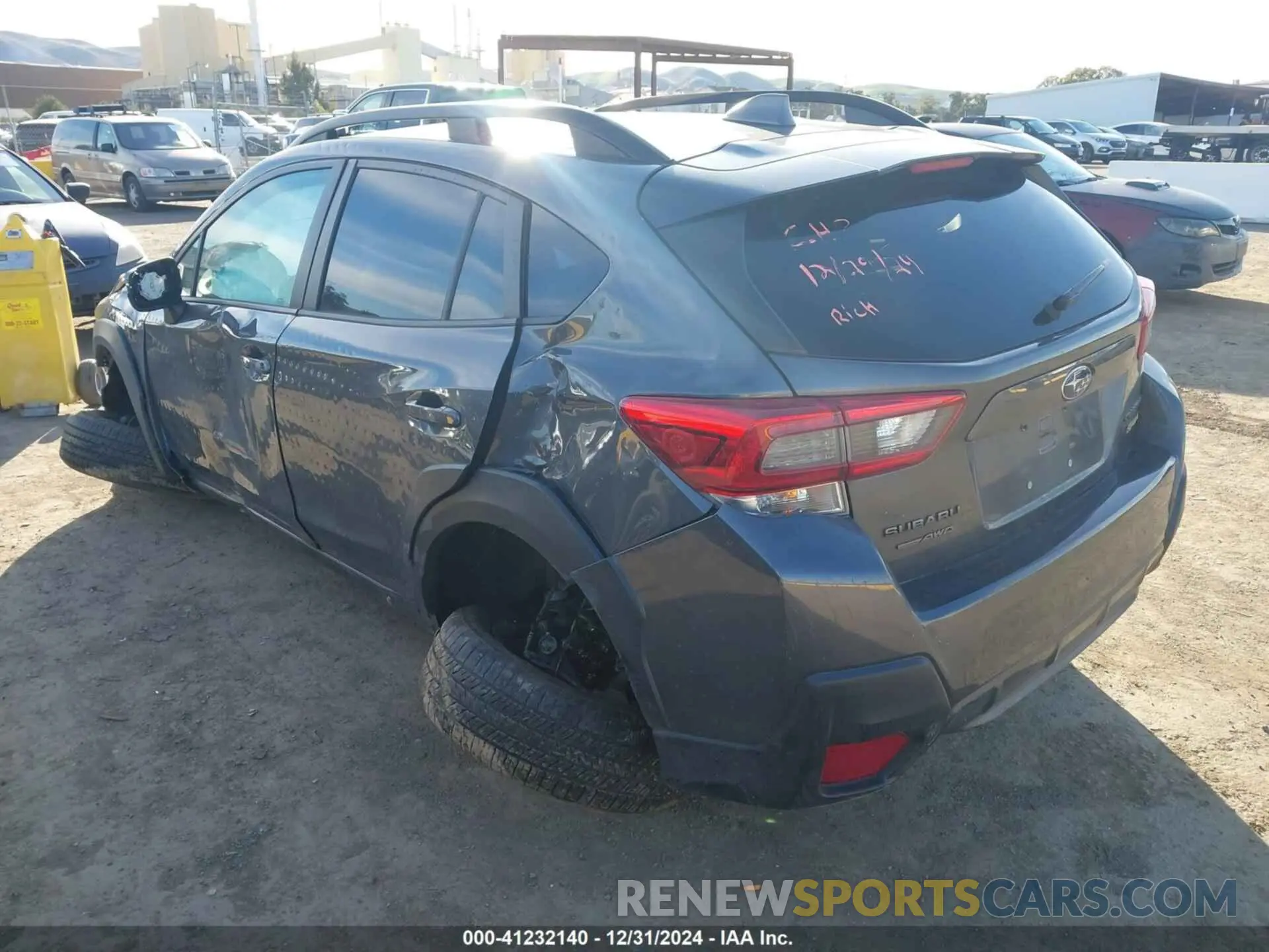 3 Photograph of a damaged car JF2GTHRC4PH203441 SUBARU CROSSTREK 2023