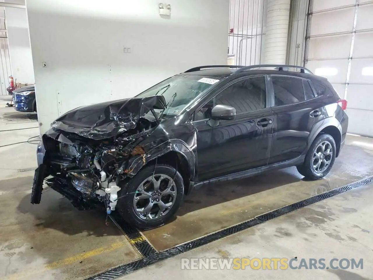 1 Photograph of a damaged car JF2GTHRC5PH296325 SUBARU CROSSTREK 2023