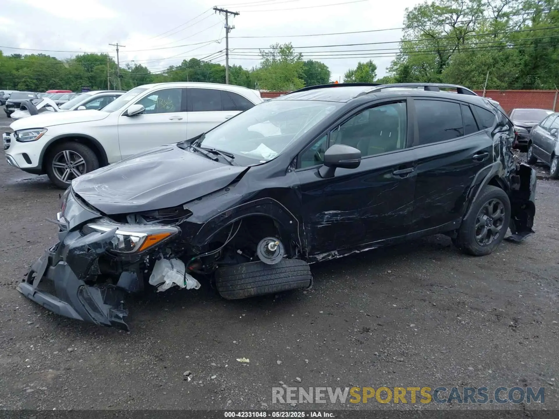 6 Photograph of a damaged car JF2GTHRC7PH229080 SUBARU CROSSTREK 2023