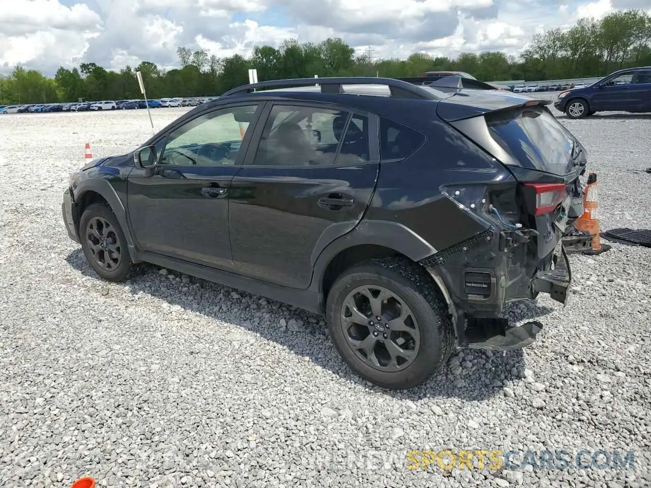 2 Photograph of a damaged car JF2GTHRC8PH204057 SUBARU CROSSTREK 2023