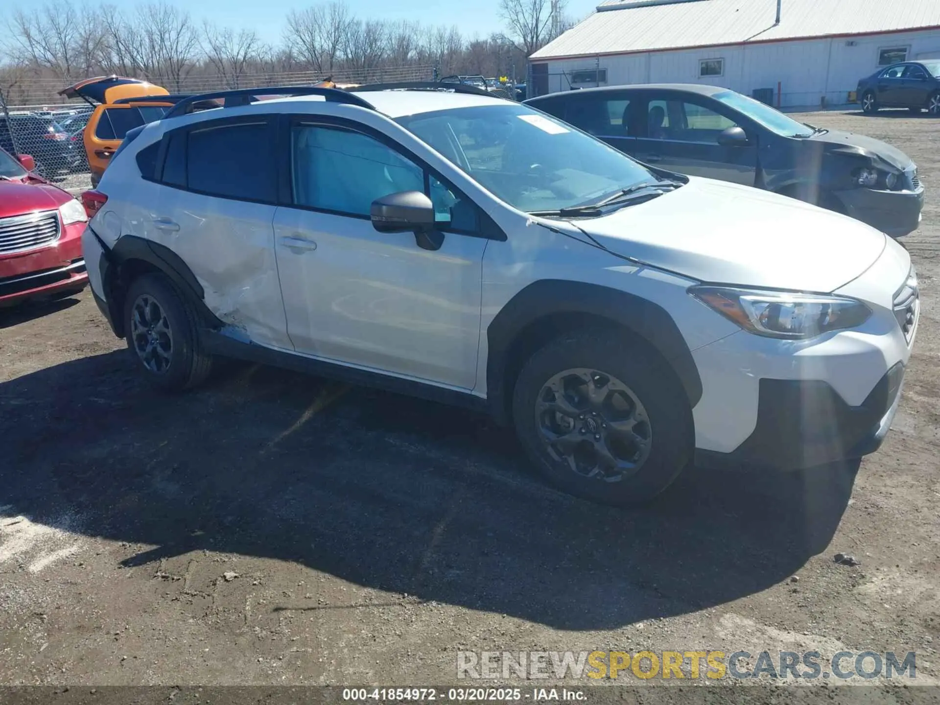 1 Photograph of a damaged car JF2GTHRCXPH211995 SUBARU CROSSTREK 2023