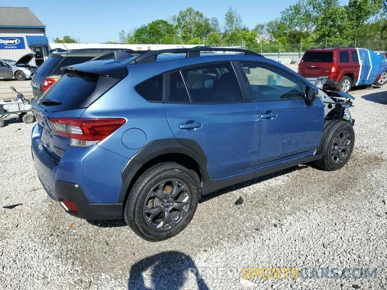 3 Photograph of a damaged car JF2GTHSC0PH299031 SUBARU CROSSTREK 2023
