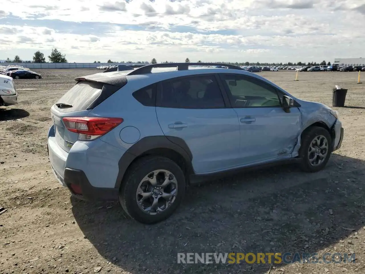 3 Фотография поврежденного автомобиля JF2GTHSC0PH318046 SUBARU CROSSTREK 2023