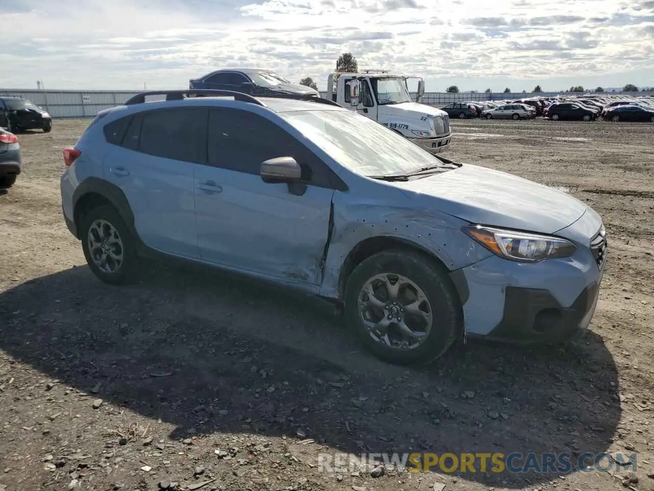 4 Фотография поврежденного автомобиля JF2GTHSC0PH318046 SUBARU CROSSTREK 2023