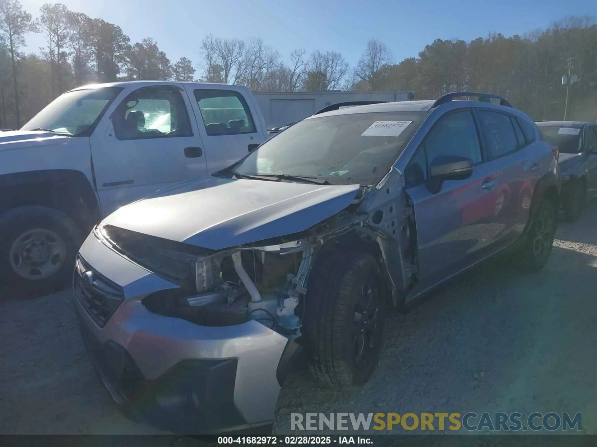 2 Photograph of a damaged car JF2GTHSC2PH271635 SUBARU CROSSTREK 2023