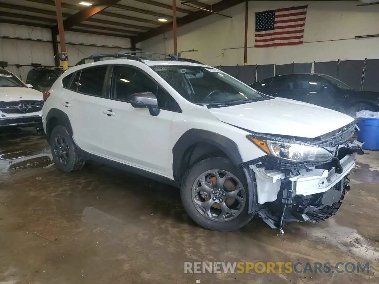 4 Photograph of a damaged car JF2GTHSC5PH247586 SUBARU CROSSTREK 2023