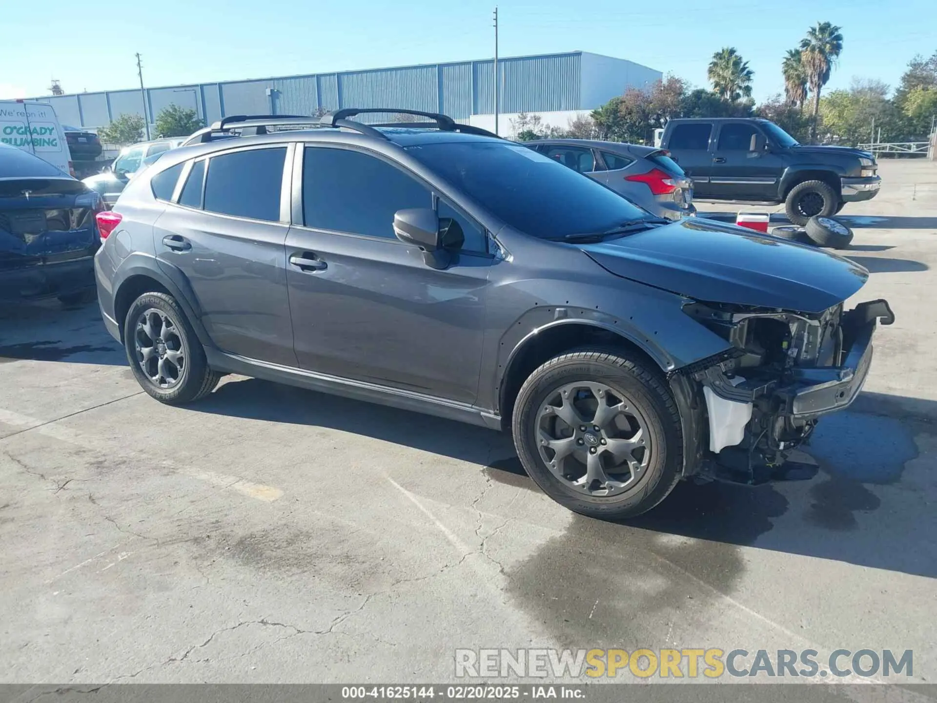 1 Photograph of a damaged car JF2GTHSC6PH278555 SUBARU CROSSTREK 2023