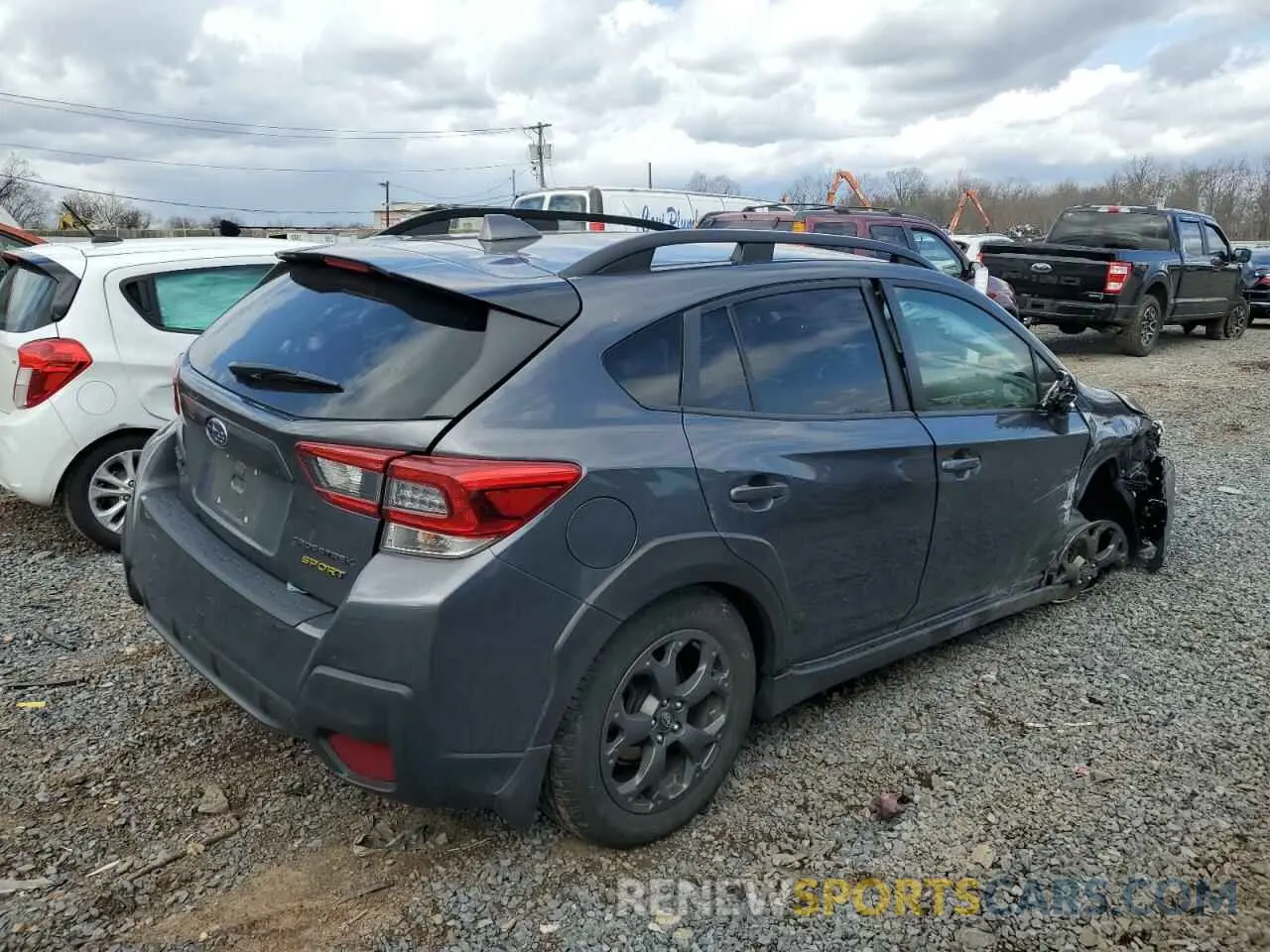 3 Photograph of a damaged car JF2GTHSC8PH202500 SUBARU CROSSTREK 2023