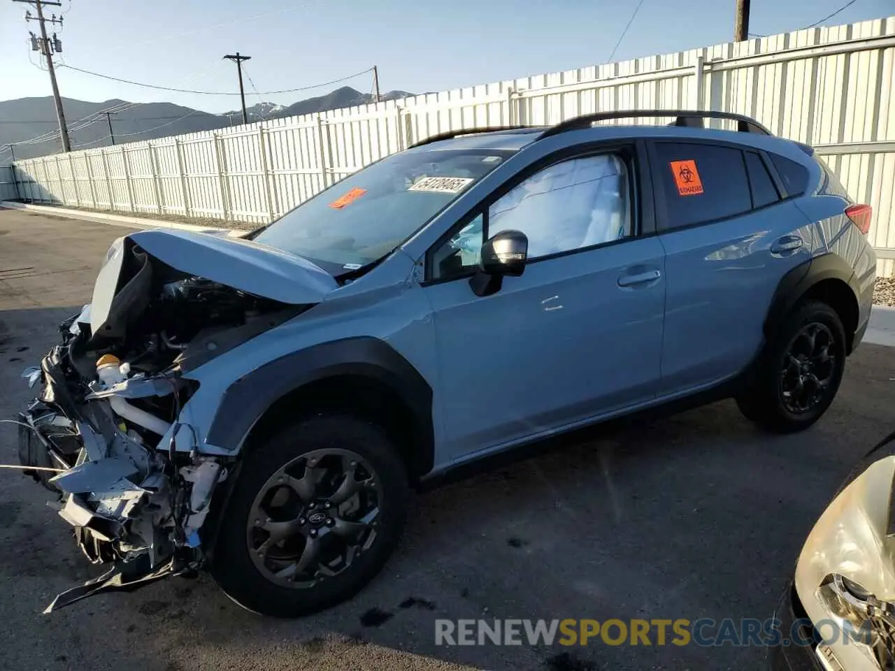 1 Photograph of a damaged car JF2GTHSC9PH229270 SUBARU CROSSTREK 2023