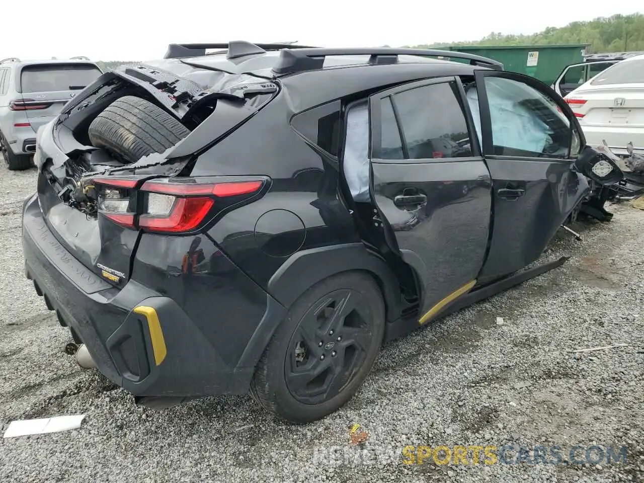 3 Фотография поврежденного автомобиля 4S4GUHF60R3715798 SUBARU CROSSTREK 2024