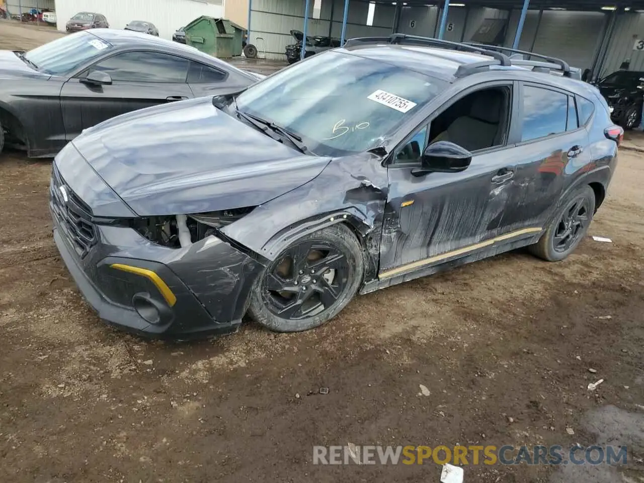 1 Фотография поврежденного автомобиля 4S4GUHF61R3761608 SUBARU CROSSTREK 2024