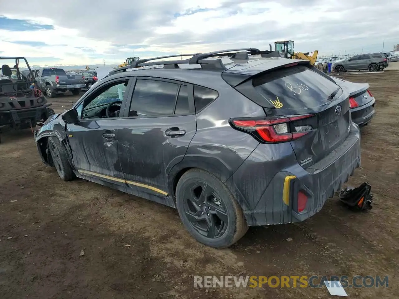 2 Фотография поврежденного автомобиля 4S4GUHF61R3761608 SUBARU CROSSTREK 2024