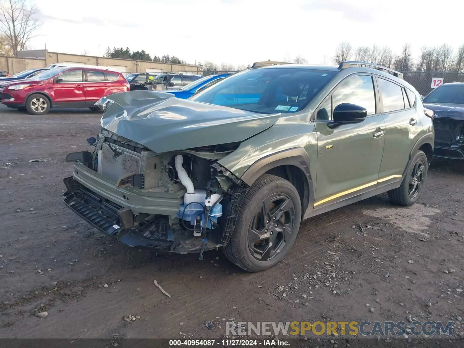 2 Photograph of a damaged car 4S4GUHF63R3710983 SUBARU CROSSTREK 2024