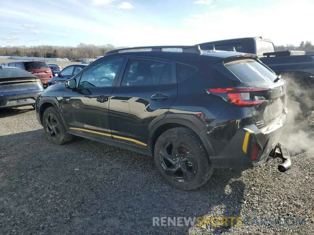 2 Photograph of a damaged car 4S4GUHF63R3760072 SUBARU CROSSTREK 2024