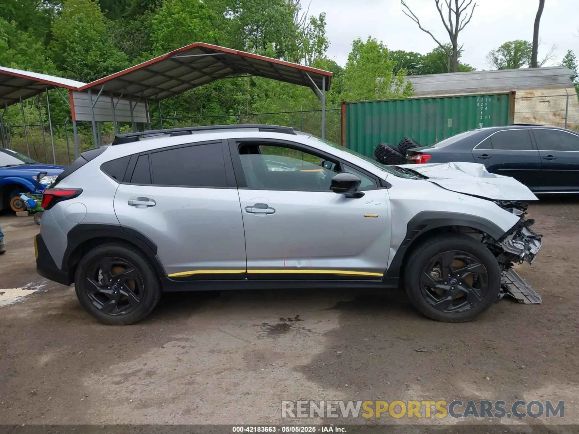 13 Photograph of a damaged car 4S4GUHF63R3766924 SUBARU CROSSTREK 2024