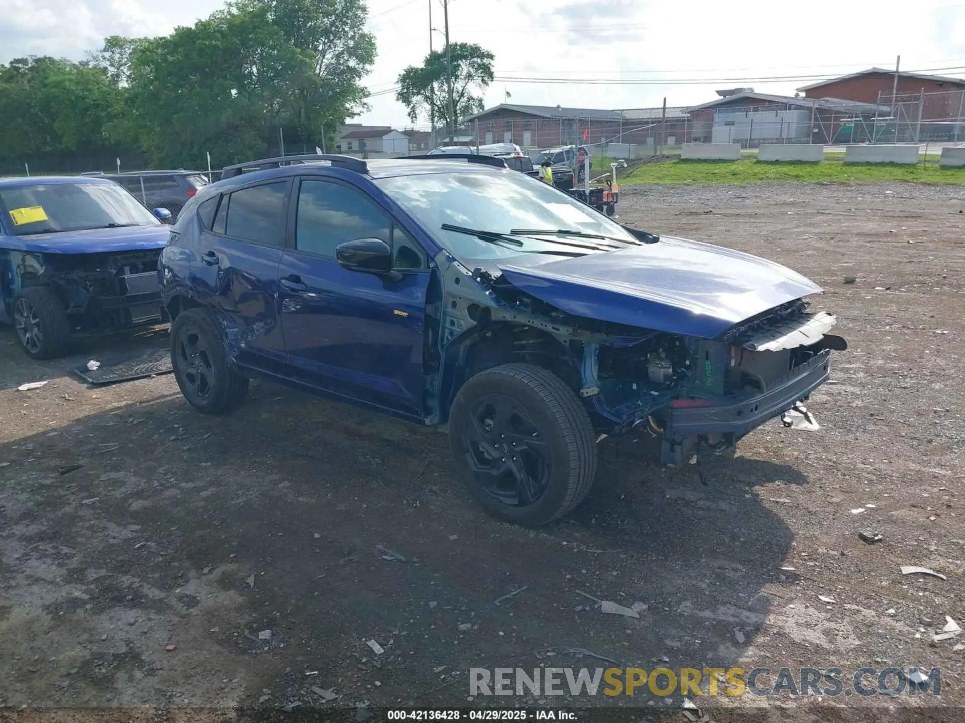 1 Фотография поврежденного автомобиля 4S4GUHF63R3801722 SUBARU CROSSTREK 2024