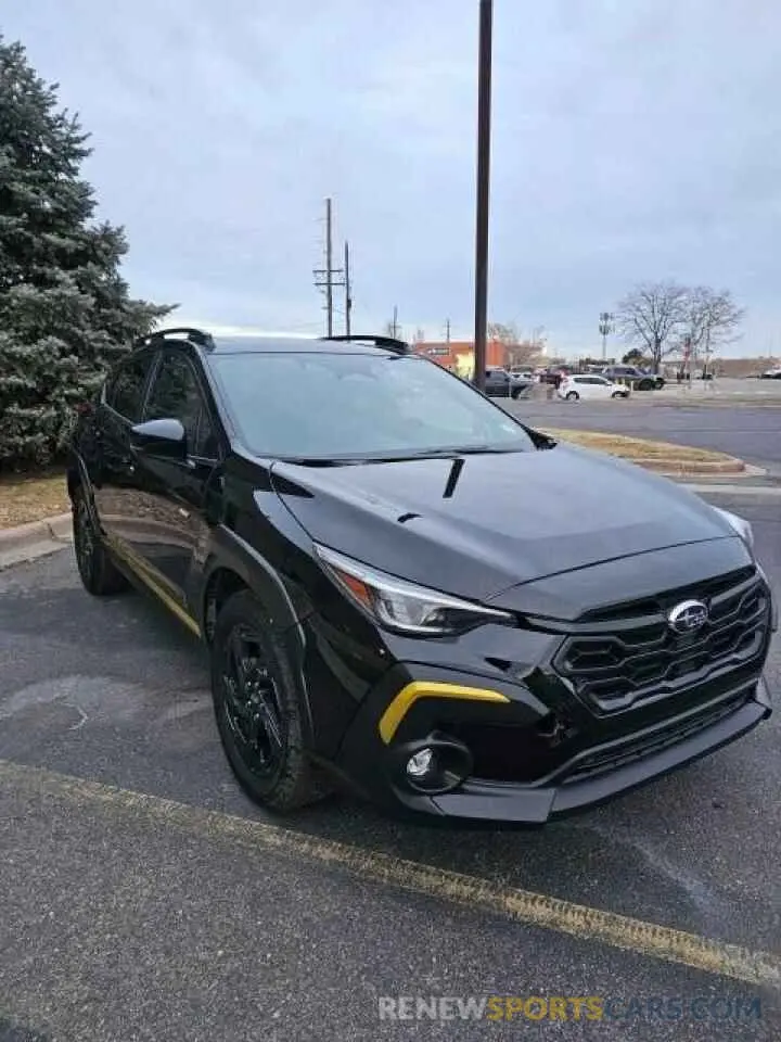 1 Photograph of a damaged car 4S4GUHF68R3713457 SUBARU CROSSTREK 2024