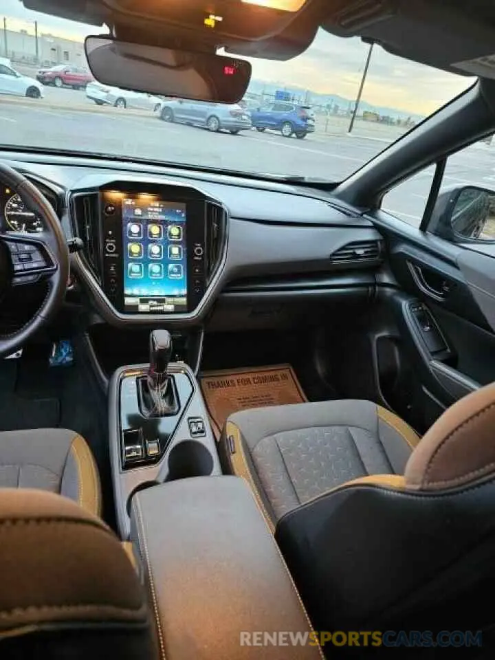 9 Photograph of a damaged car 4S4GUHF68R3713457 SUBARU CROSSTREK 2024
