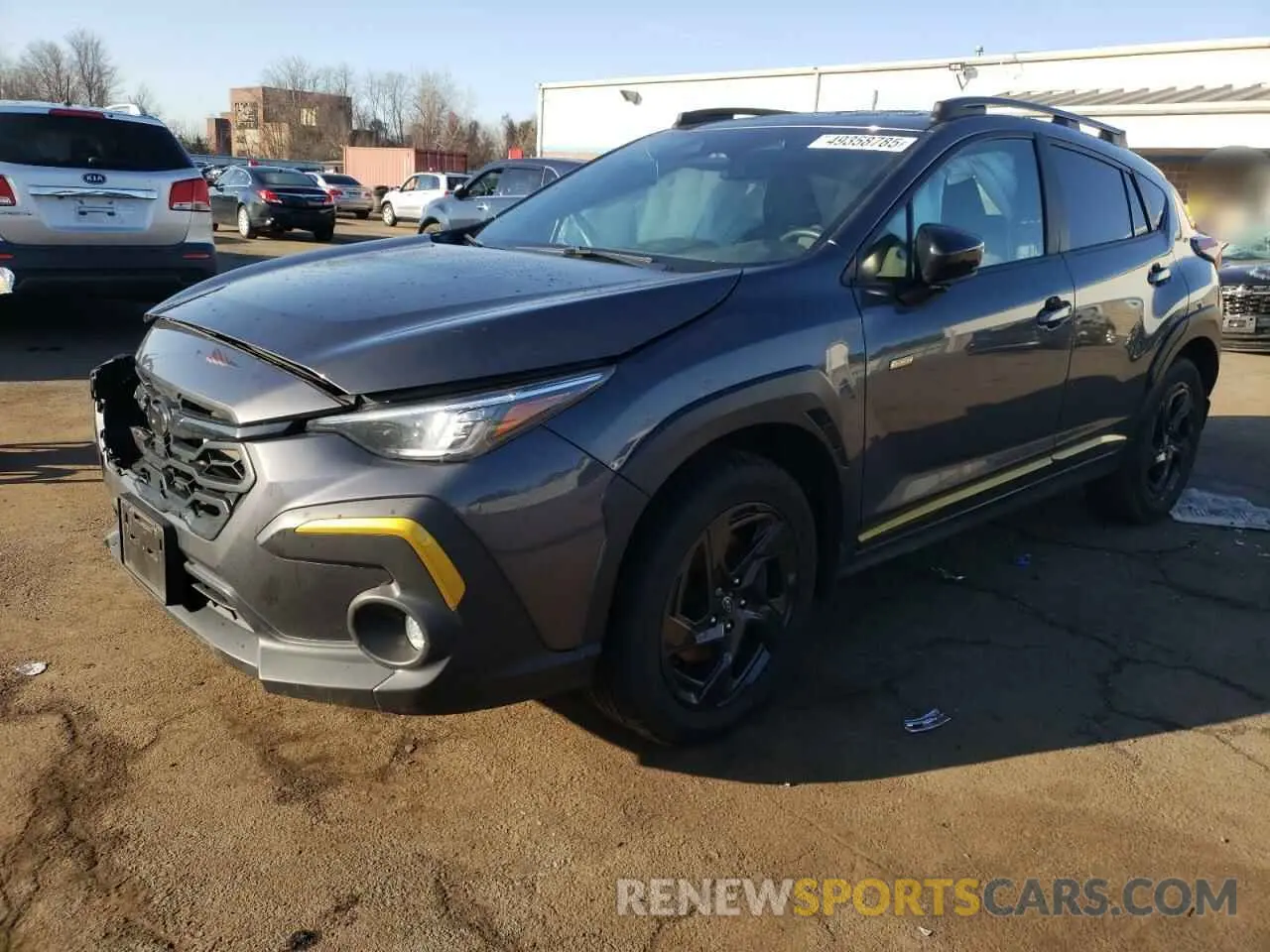 1 Photograph of a damaged car 4S4GUHF69R3711541 SUBARU CROSSTREK 2024