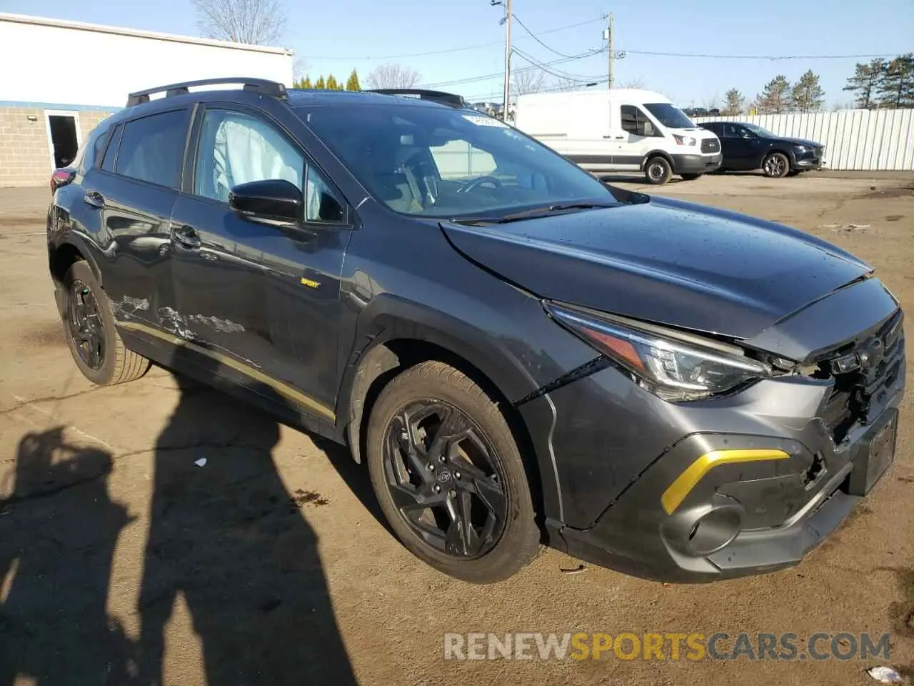 4 Photograph of a damaged car 4S4GUHF69R3711541 SUBARU CROSSTREK 2024