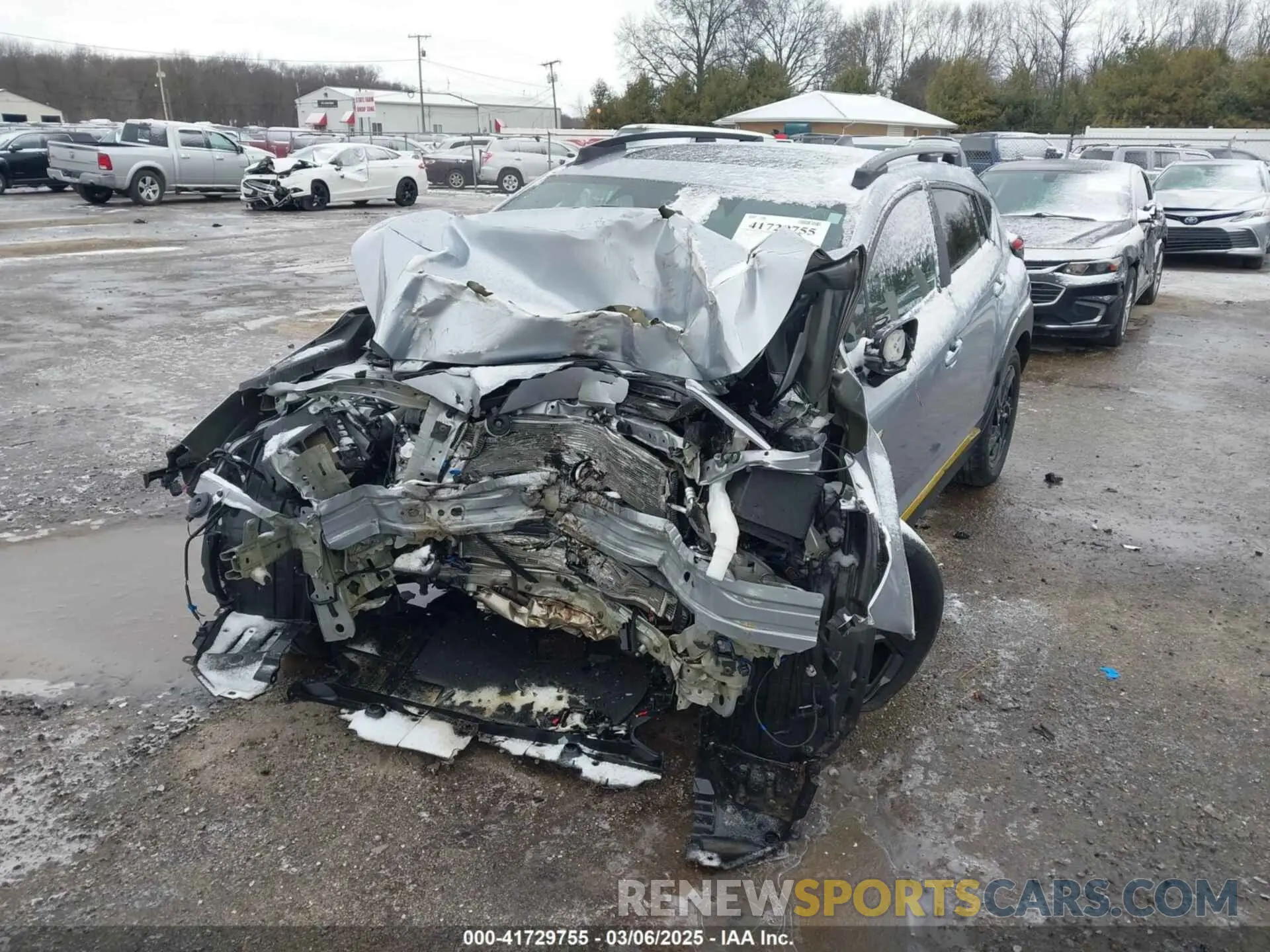 2 Photograph of a damaged car 4S4GUHF69R3731871 SUBARU CROSSTREK 2024