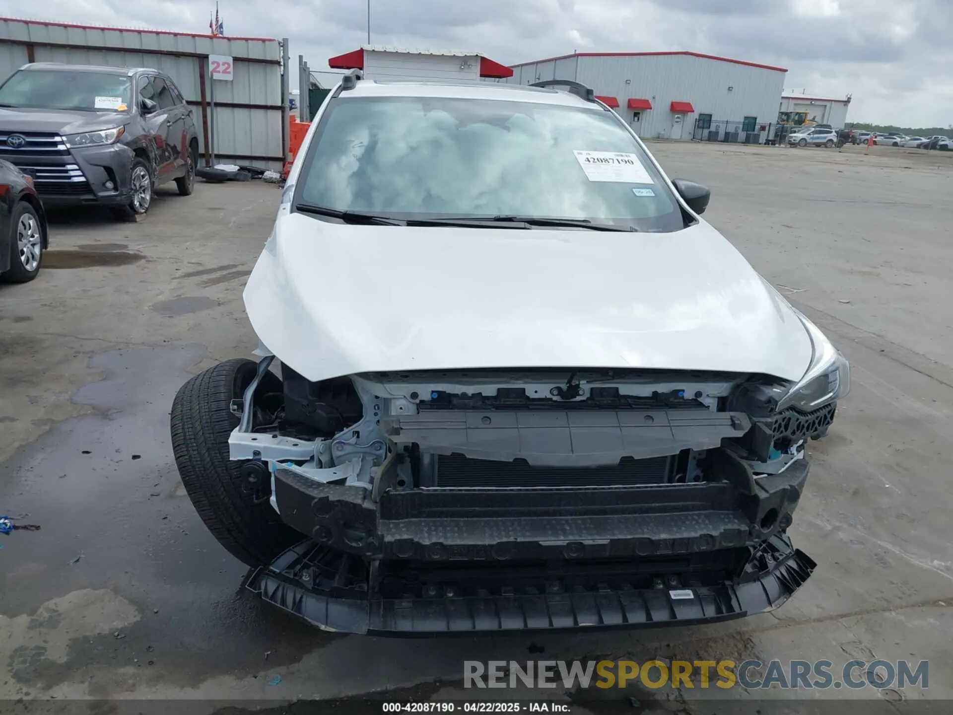 13 Фотография поврежденного автомобиля 4S4GUHF6XR3778150 SUBARU CROSSTREK 2024