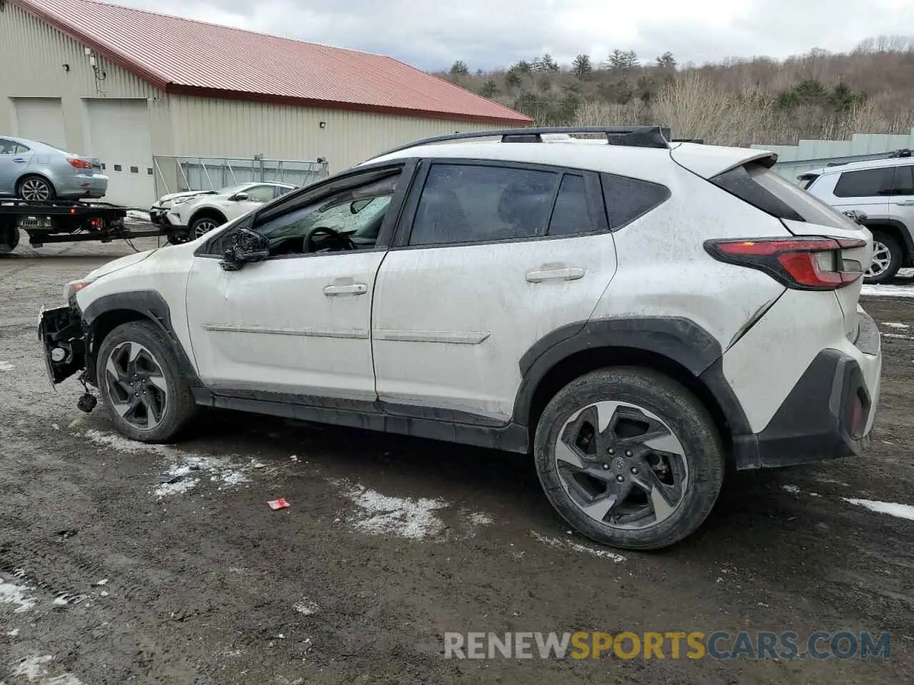 2 Photograph of a damaged car 4S4GUHL62R3707609 SUBARU CROSSTREK 2024