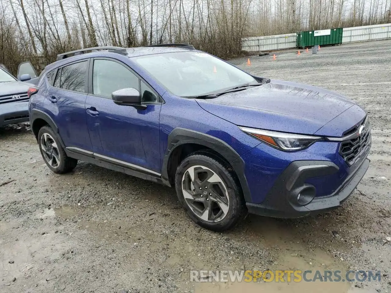 4 Photograph of a damaged car 4S4GUHL67R3809973 SUBARU CROSSTREK 2024
