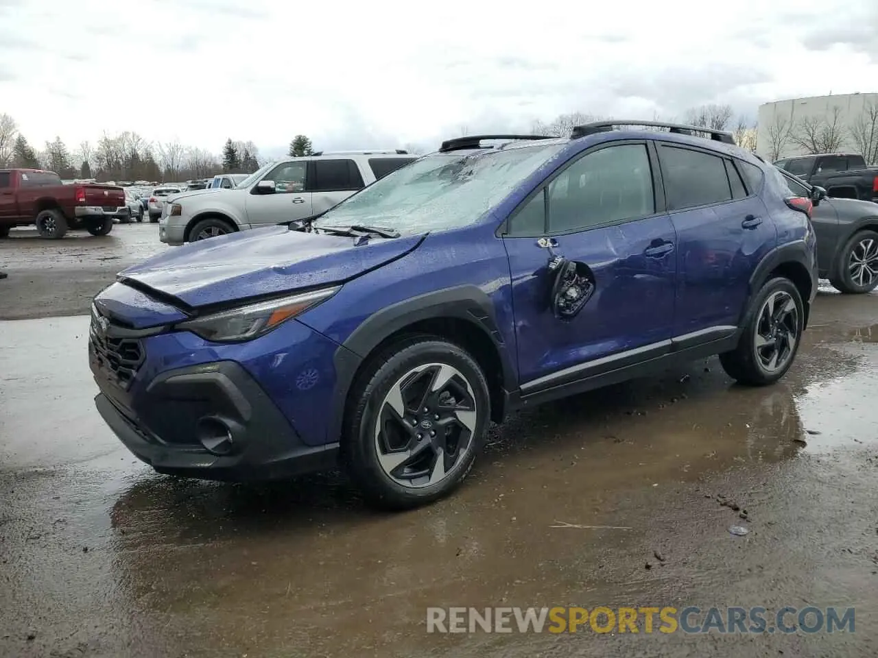 1 Photograph of a damaged car 4S4GUHL69R3715867 SUBARU CROSSTREK 2024
