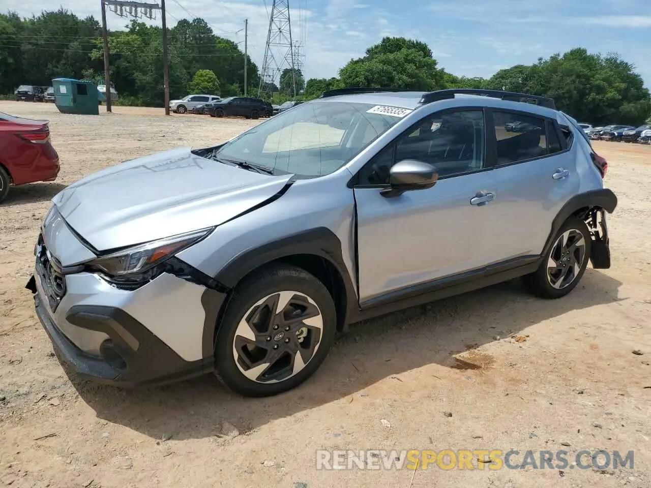 1 Фотография поврежденного автомобиля 4S4GUHM62R3828252 SUBARU CROSSTREK 2024