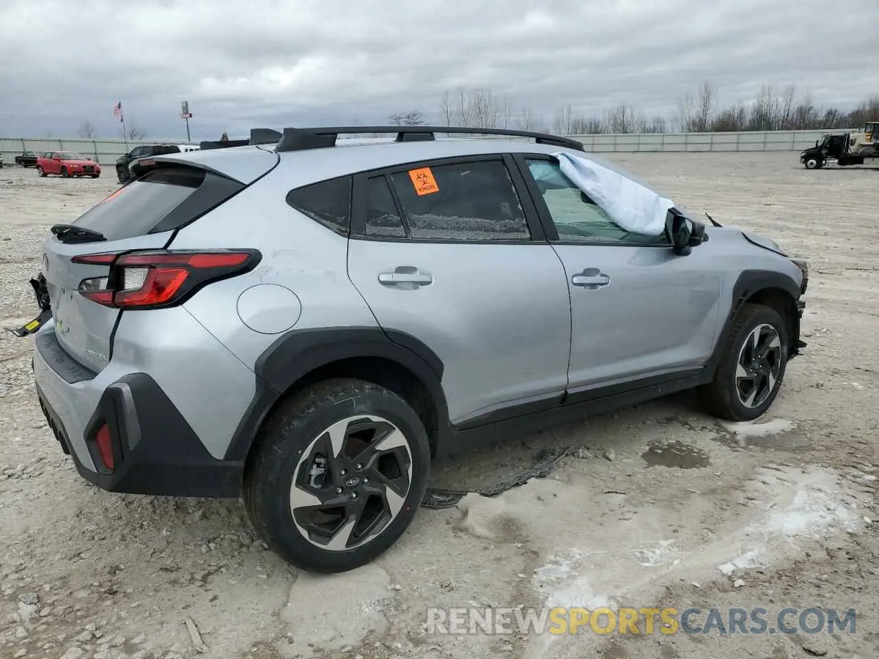 3 Photograph of a damaged car 4S4GUHM63R3835064 SUBARU CROSSTREK 2024