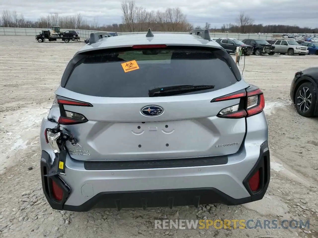 6 Photograph of a damaged car 4S4GUHM63R3835064 SUBARU CROSSTREK 2024