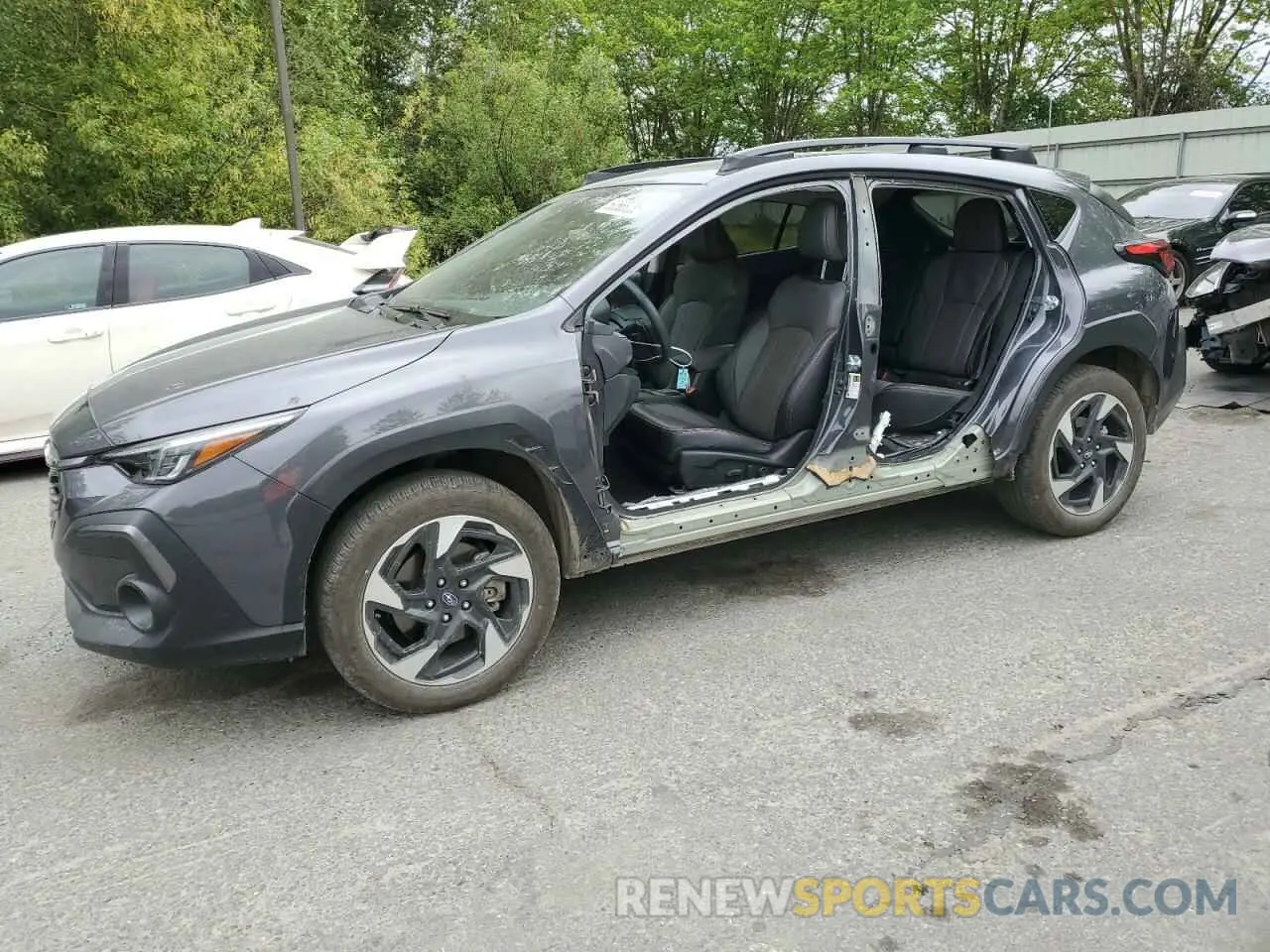 1 Photograph of a damaged car 4S4GUHM6XR3732837 SUBARU CROSSTREK 2024