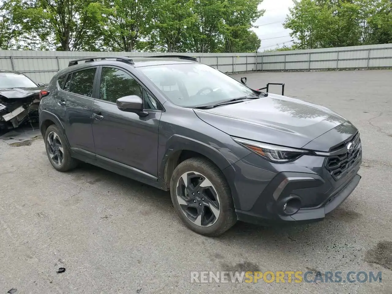 4 Photograph of a damaged car 4S4GUHM6XR3732837 SUBARU CROSSTREK 2024