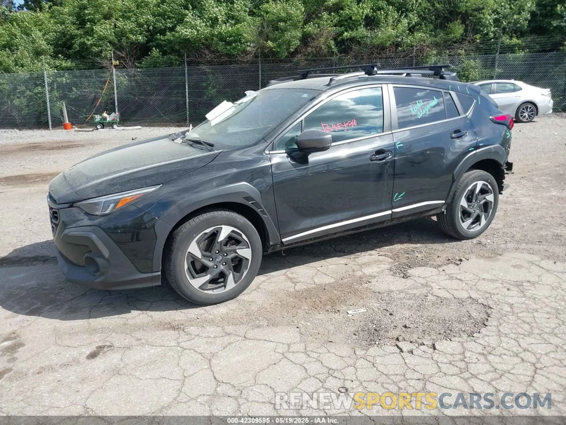2 Photograph of a damaged car 4S4GUHN69R3703831 SUBARU CROSSTREK 2024