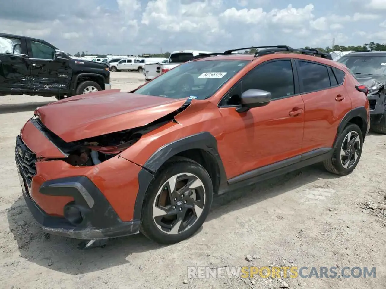 1 Photograph of a damaged car 4S4GUHN69R3748770 SUBARU CROSSTREK 2024