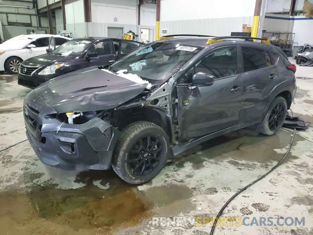 1 Photograph of a damaged car 4S4GUHT60R3759188 SUBARU CROSSTREK 2024