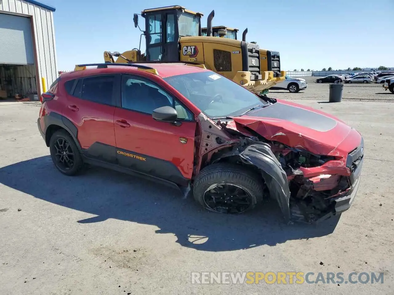 4 Фотография поврежденного автомобиля 4S4GUHT62R3764781 SUBARU CROSSTREK 2024