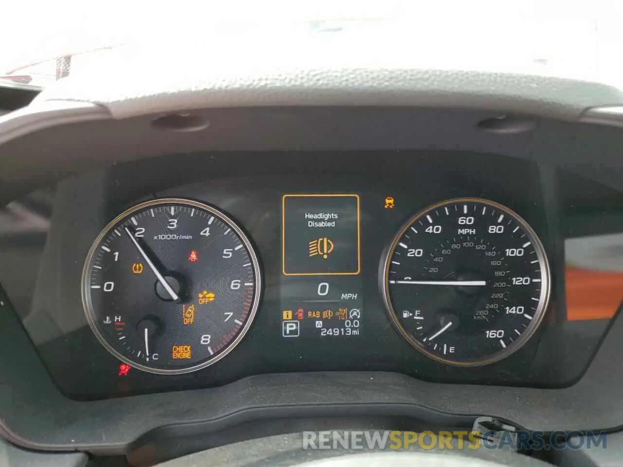 9 Фотография поврежденного автомобиля 4S4GUHT62R3764781 SUBARU CROSSTREK 2024