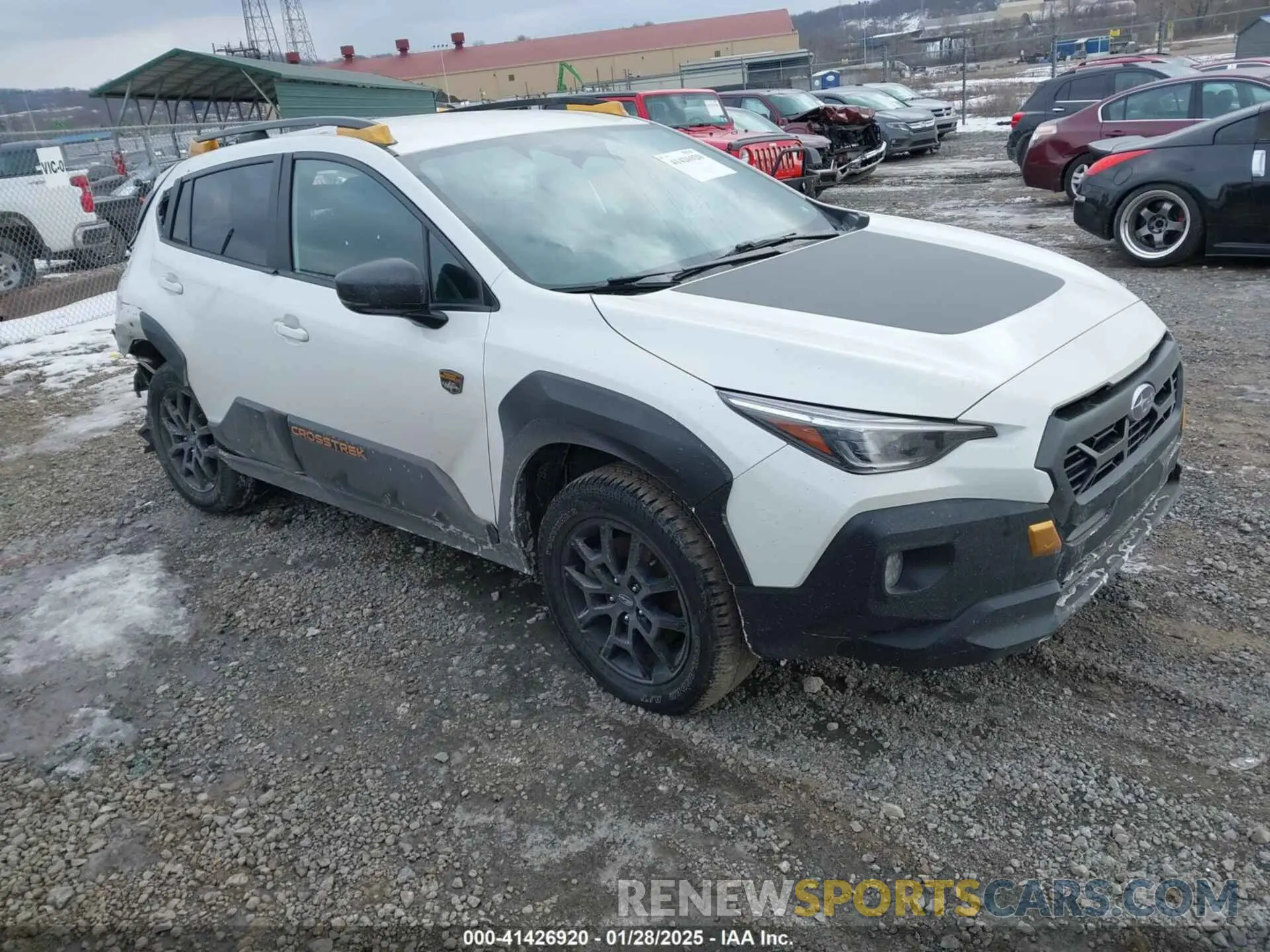 1 Photograph of a damaged car 4S4GUHT63R3736164 SUBARU CROSSTREK 2024
