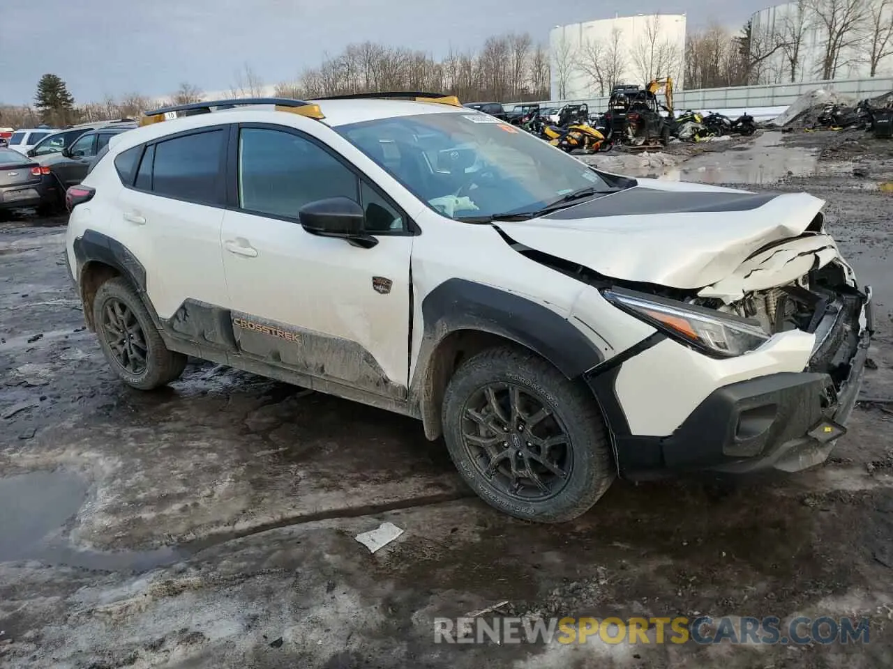4 Фотография поврежденного автомобиля 4S4GUHT63R3795229 SUBARU CROSSTREK 2024