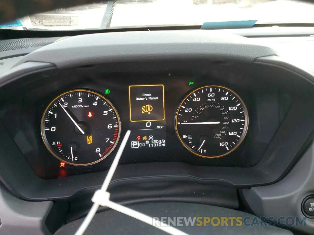 9 Фотография поврежденного автомобиля 4S4GUHT63R3795229 SUBARU CROSSTREK 2024